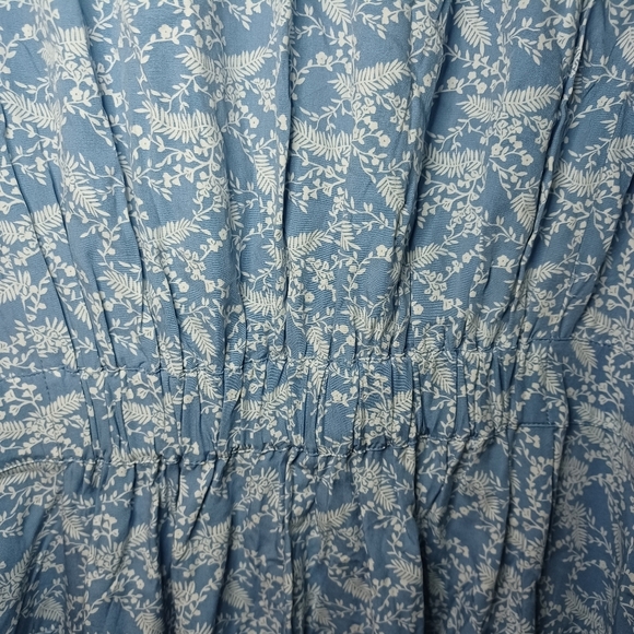 Cj.banks Floral Blue Dress - Picture 5 of 8